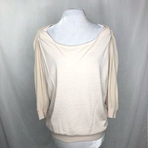 Vanessa Bruno Cream/peach sweater 3